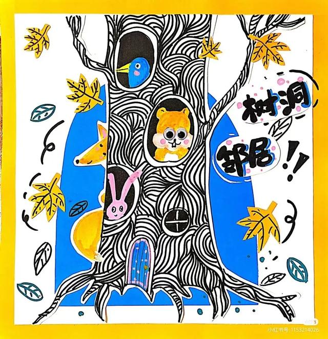创意美术大赏！惊艳全网的32张色彩、线描装饰画，谁是你的最爱！
