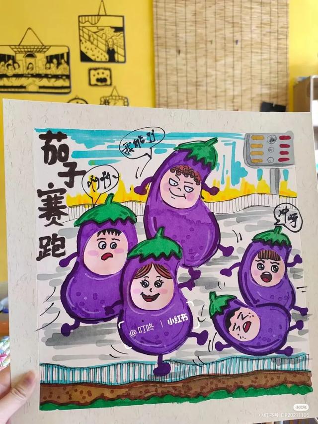 创意美术大赏！惊艳全网的32张色彩、线描装饰画，谁是你的最爱！