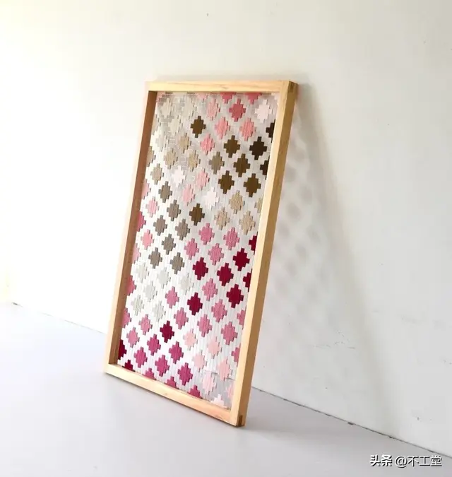 治愈的编织装饰画