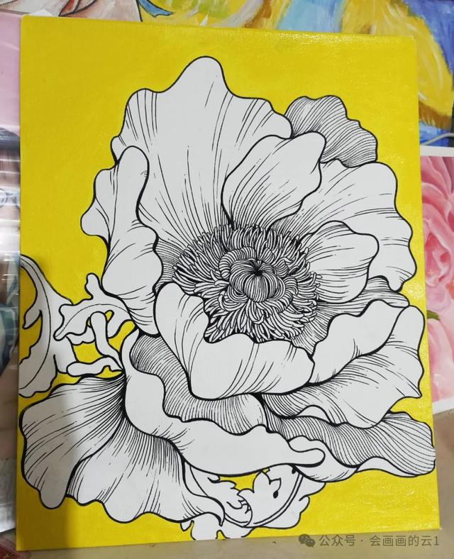 线描装饰画~图片分享